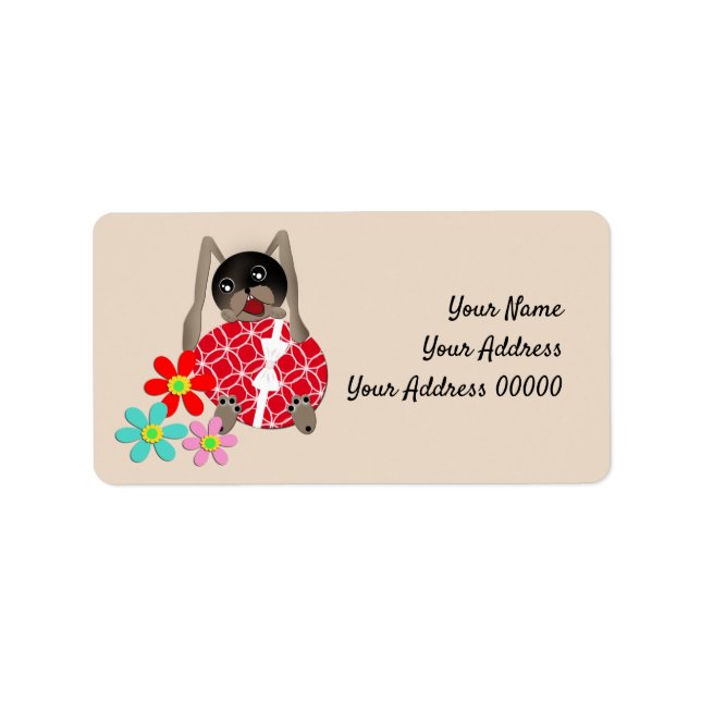 Etiqueta Páscoa, Páscoa feriado (Frente)