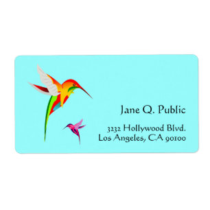 Etiqueta Pássaros Alojados