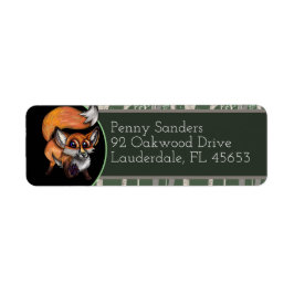 Etiqueta Pata de Raposa-Bebê