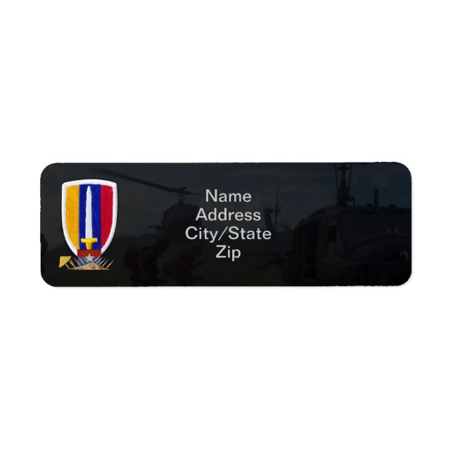 Etiqueta patch de guerra do vietnam usarv (Frente)