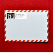 Patos Brancos Vestindo o Red Santa Hats Endereço d