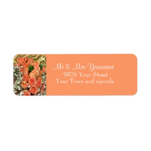 Etiqueta PchRosesAddressLable-personalize