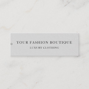 Etiqueta Pendente de Rótulo de Roupas de Logotipo