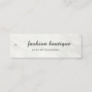 Etiqueta Pendente de Roupas com Logotipo de Negóci