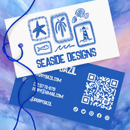 Etiqueta Pendente Personalizada Código QR do Ícone