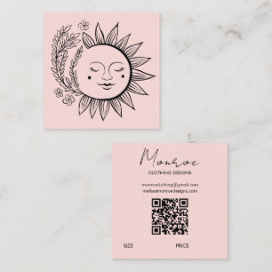 Etiqueta Pendente Personalizada QR Code Arte Linea