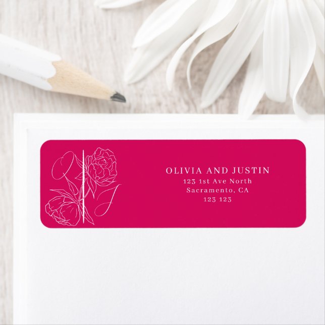 Etiqueta Peony Elegance Wedding (Insitu)