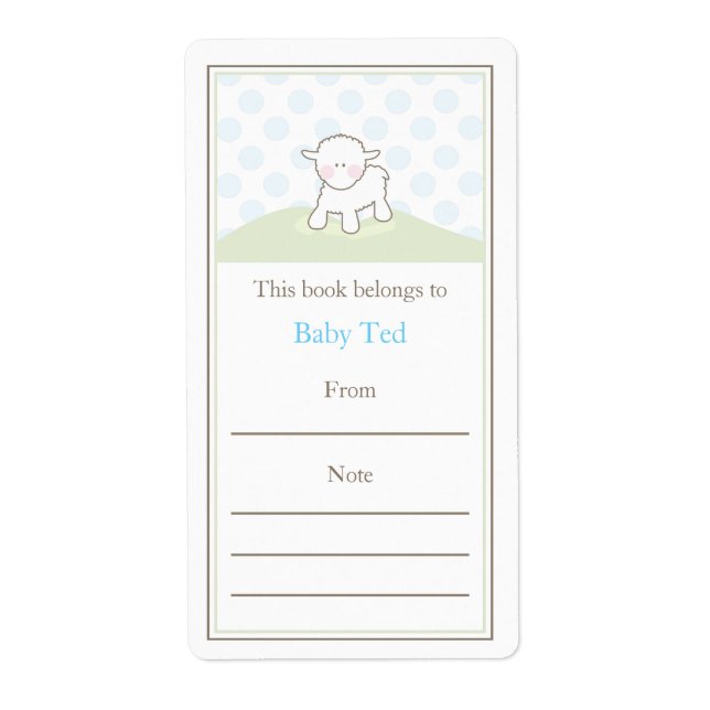 Etiqueta Pequena Lâmpada (Frente)