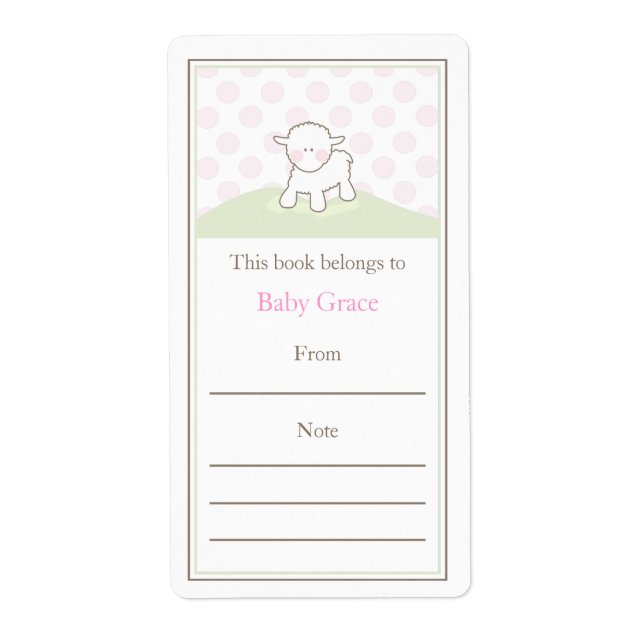 Etiqueta Pequena Lâmpada (Frente)