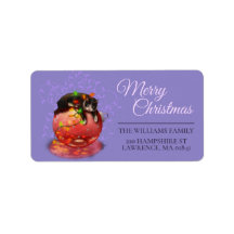 Pequeno Natal Luzes de Gato Garland Magia de inver