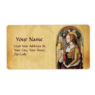 Etiqueta Pergaminho da MARIA MADALENA do SANTO