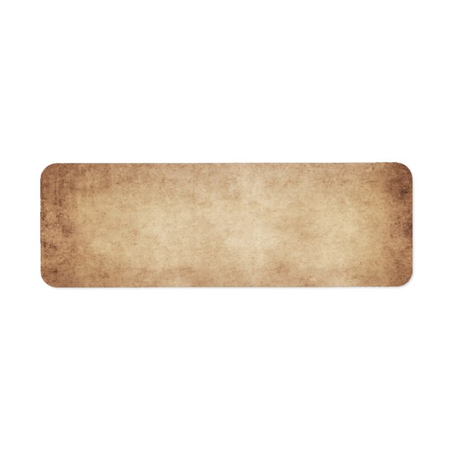 Etiqueta Pergaminho de Vintage - Antecipação de Papel Antiq (Frente)
