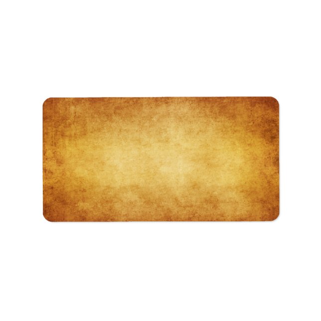 Etiqueta Pergaminho de Vintage - Antecipação de Papel Antiq (Frente)