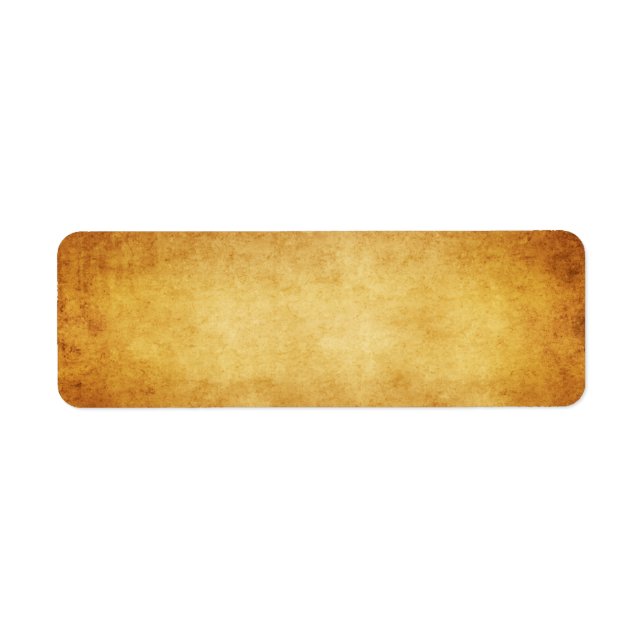 Etiqueta Pergaminho de Vintage - Antecipação de Papel Antiq (Frente)