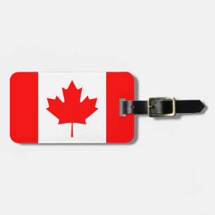 Etiqueta Personalizada de Bagagem da Bandeira Cana