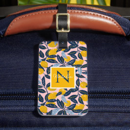 Etiqueta Personalizada de Bagagem de Limão