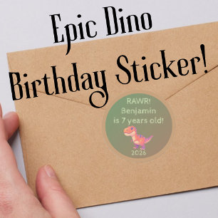 Etiqueta Personalizada de Favor de Aniversário de