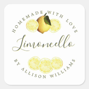 Etiqueta Personalizada De Limoncello