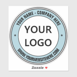 Etiqueta personalizada de logotipo e cartaz de tex