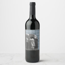 Etiqueta Personalizada de Vinho para Férias em Xad
