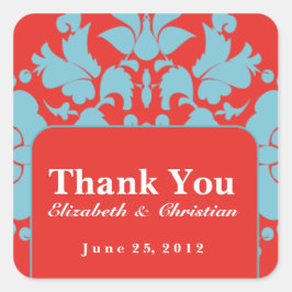 Etiqueta personalizada do casamento ou do evento