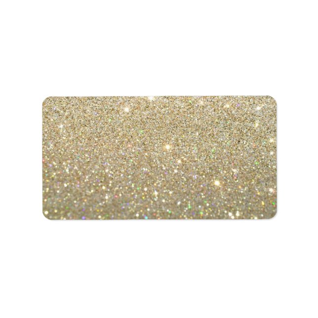 Etiqueta Personalizada - Fab de Glit Dourado (Frente)