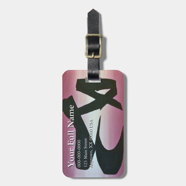 Etiqueta Personalizada para Bagagem Sapatilhas de  (Frente Vertical)