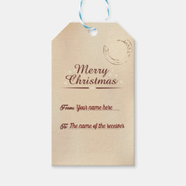 Etiqueta Personalizada Para Etiqueta De Presentes 