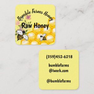 Etiqueta personalizada RAW HONEY