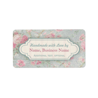 Etiqueta Personalizado fabricado à mão com Chique de Rótulo