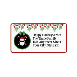 Etiqueta Personalizado "Sleighin' in Style!" Correio de Fér