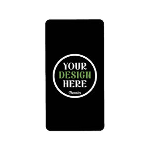 Etiqueta personalizado, único, elegante e minimalista hersh