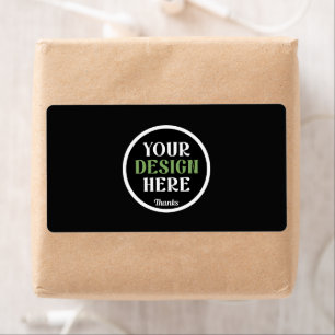 Etiqueta personalizado, único, elegante e minimalista hersh