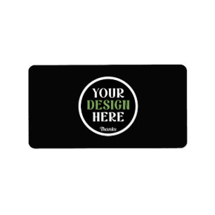 Etiqueta personalizado, único, elegante e minimalista hersh