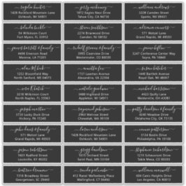 Etiqueta personalizável de etiquetas de endereço d