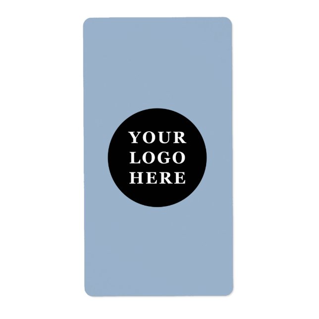 Etiqueta Personalizável, elegante, ousado e refinado (Frente)