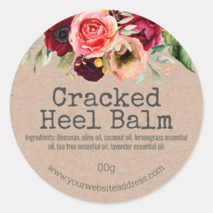 Etiqueta Personalizável Para Balm De Cabeçalho F