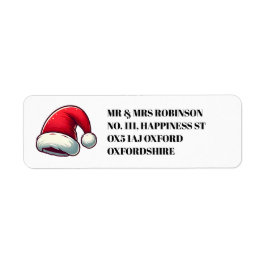 Etiqueta Personalize Jolly Brain Warmer Return Labels