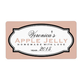 ETIQUETA PERSONALIZED CANNING STICKER | SALMON