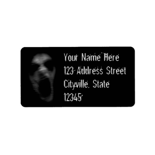 Etiqueta Perturbações Mentais Caindo (Frente)