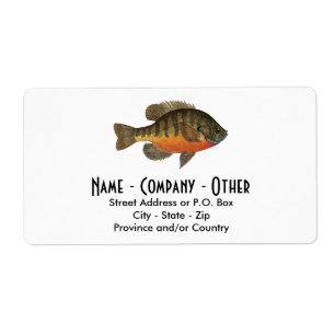Etiqueta Pesca de Bream