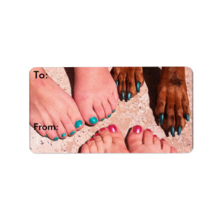 Etiqueta Peticure - Pedicure Spa Day