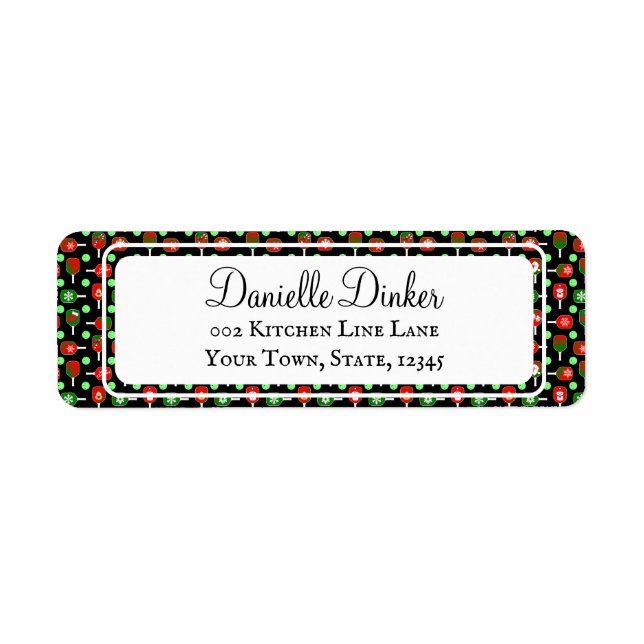 Etiqueta Pickleball Christmas Paddles Party Invites Cards  (Frente)