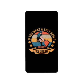 Etiqueta Pickleball Se você quer o Soft Serve vá buscar sor