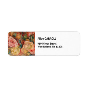 Etiqueta Pierre-Auguste Renoir - Rosas