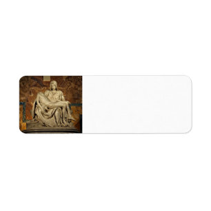 Etiqueta Pieta de Michelangelo