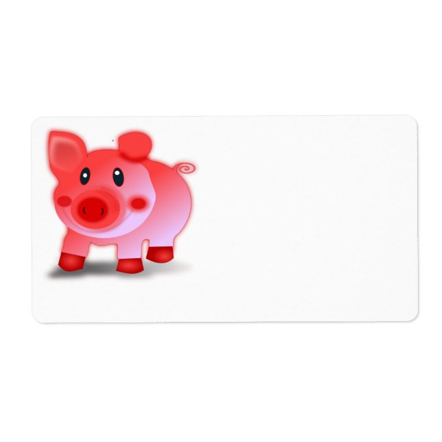 ETIQUETA PIGGY PIGLET (Frente)