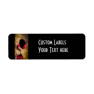 Etiqueta Pinagens de Vintage, Música e Carros Imagem 1