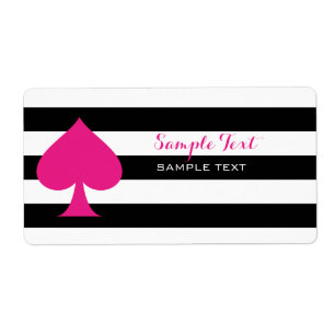 Etiqueta Pink Ace of Spades
