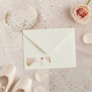 Etiqueta Pink Tutu Ballerina Ballet Dancer Girl Birthday